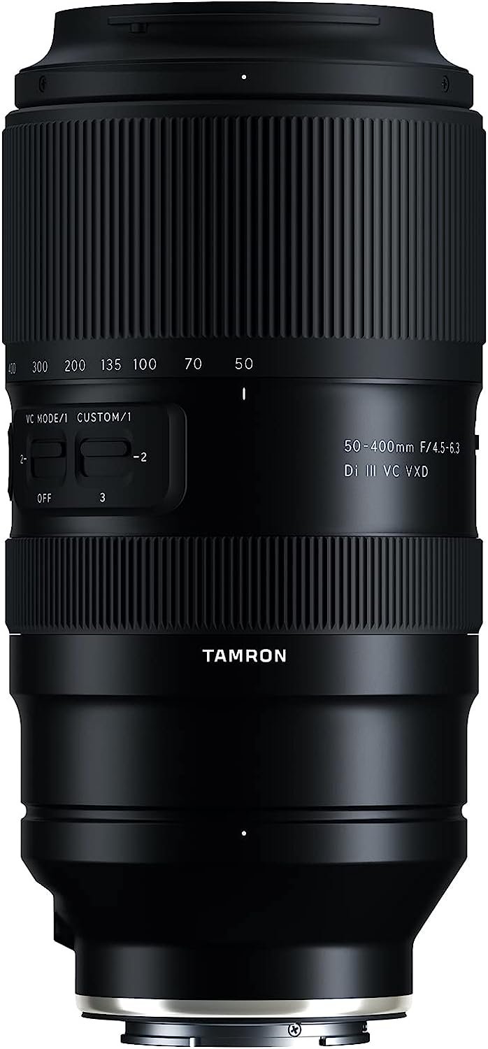 Tamron 50-400mm f/4.5-6.3 Di III VC VXD Lens for Sony Full Frame Mirrorless Cameras - cambuy-lives Tamron 50-400mm f/4.5-6.3 Di III VC VXD Lens for Sony Full Frame Mirrorless Cameras - cambuy-lives